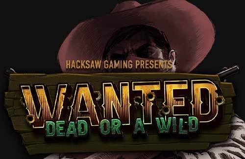 Wanted dead or a Wild Online Slot Logo