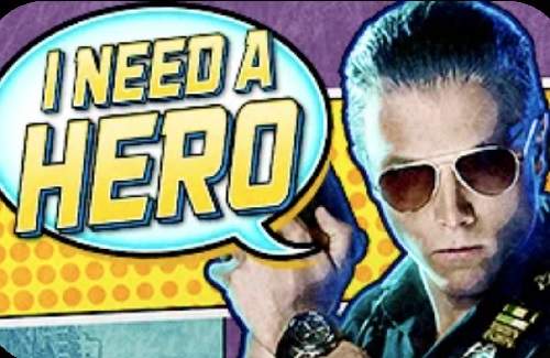 I Need a Hero Online Slot Logo