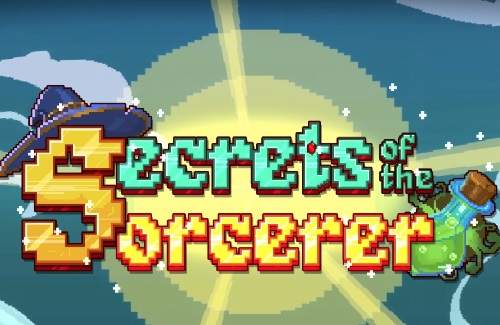 Secrets of the Sorcerer Online Slot Logo