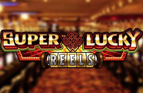 Super Lucky Reels Online Slot Logo