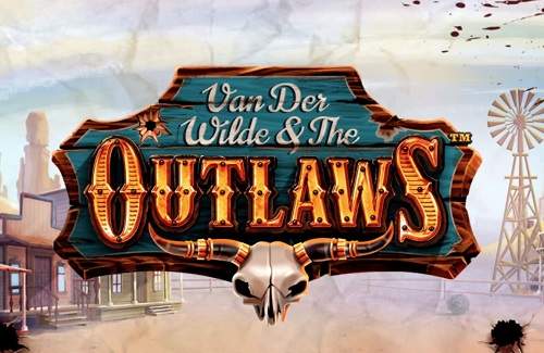 Van Der Wilde and the Outlaws Online Slot Logo
