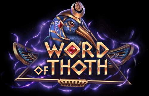 Word of Thoth Online Slot Logo