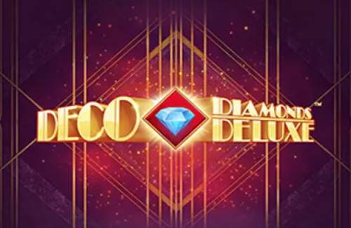 Deco Diamonds Deluxe Online Slot Logo