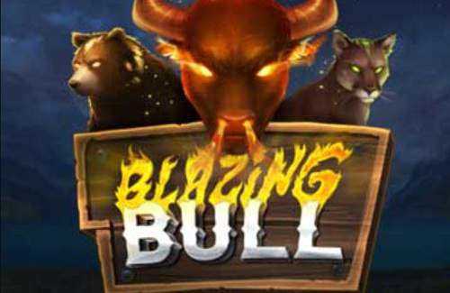 Blazing Bull Online Slot Logo