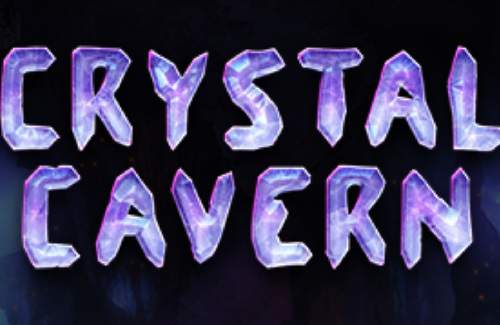 Crystal Cavern Online Slot Logo