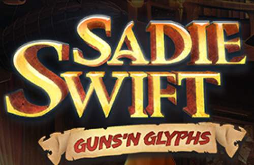 Sadie Swift Guns and Glyphs Online Slot Logo