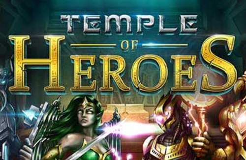 Temple of Heroes Online Slot Logo