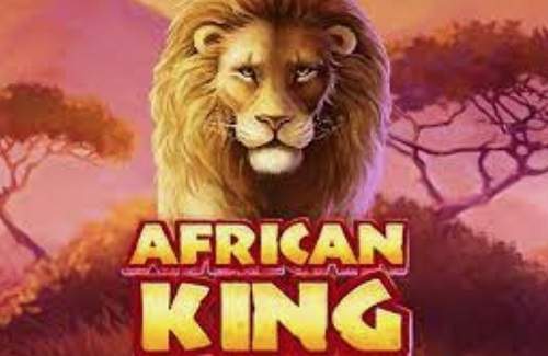 African King Online Slot Logo