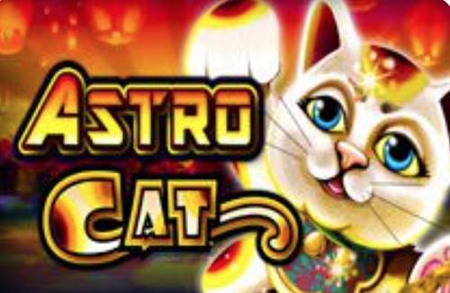 Astro Cat Deluxe Online Slot Logo