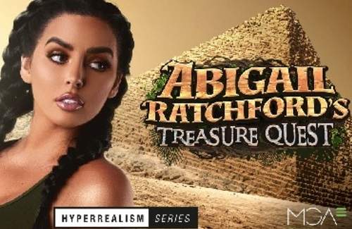 Abigail Ratchford's Treasure Quest Online Slot Logo