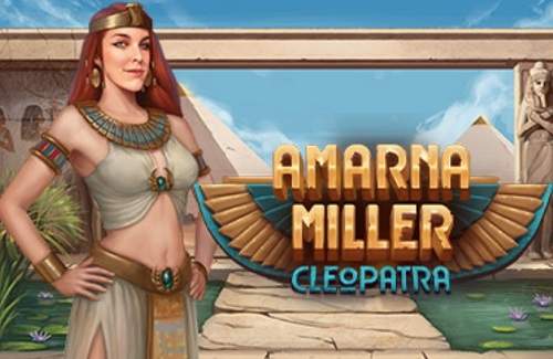 Amarna Miller Cleopatra Online Slot Logo
