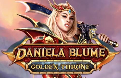 Daniela Blume Golden Throne Online Slot Logo