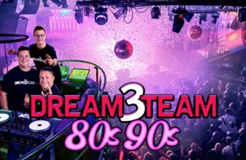 Dream 3 Team Online Slot Logo