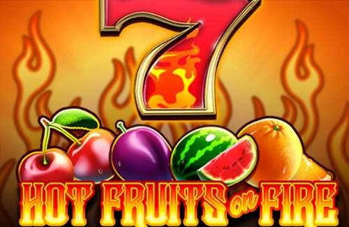 Hot Fruits on Fire Online Slot Logo