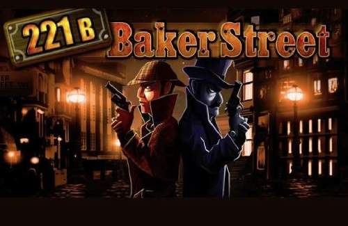 221B Baker Street Online Slot Logo