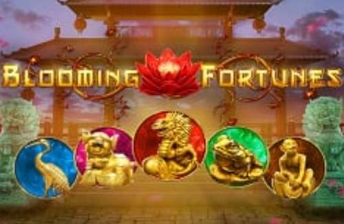 Blooming Fortunes Online Slot Logo