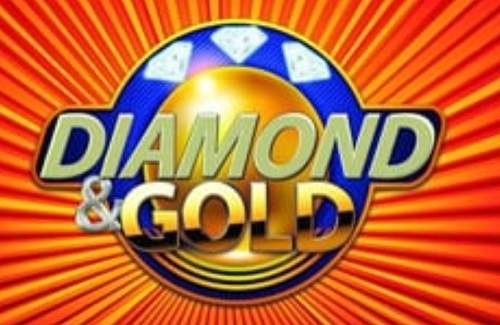 Diamond and Gold Online Slot Logo
