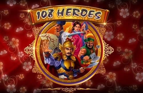 108 Heroes Online Slot Logo