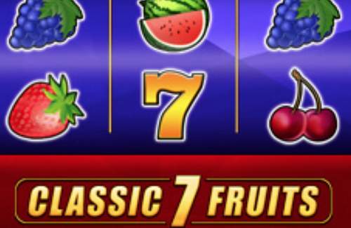 Classic 7 Fruits Online Slot Logo