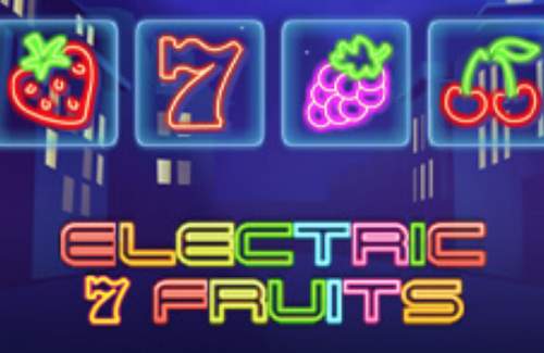 Electric 7 Fruits Online Slot Logo