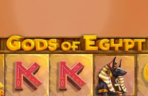 Gods of Egypt Online Slot Logo