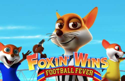 Foxin Wins Football fever Online Slot Logo