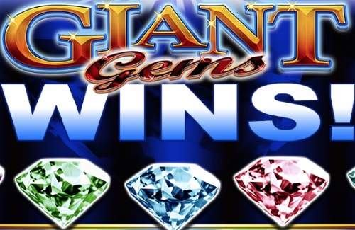 Giant Gems Online Slot Logo