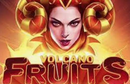 Volcano Fruits Online Slot Logo