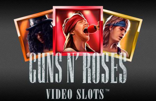Guns n' Roses Online Slot Logo