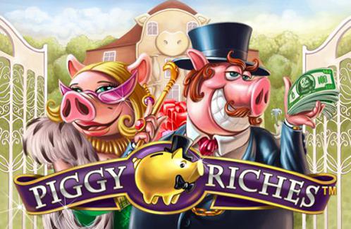 Piggy Riches Online Slot Logo