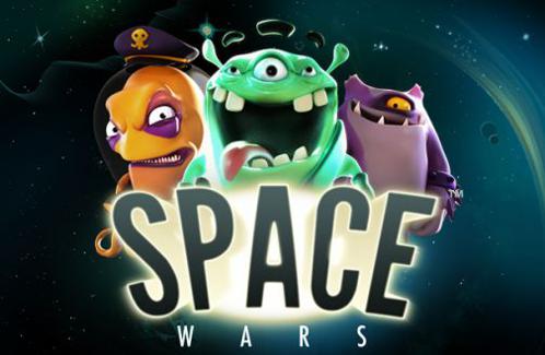 Space Wars Online Slot Logo