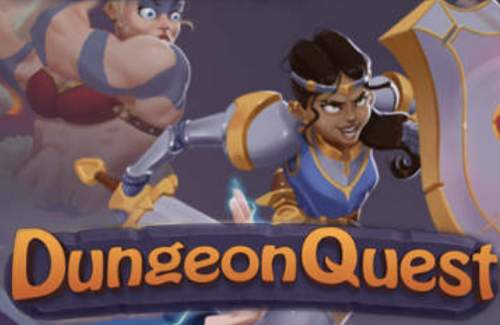 Dungeon Quest Online Slot Logo