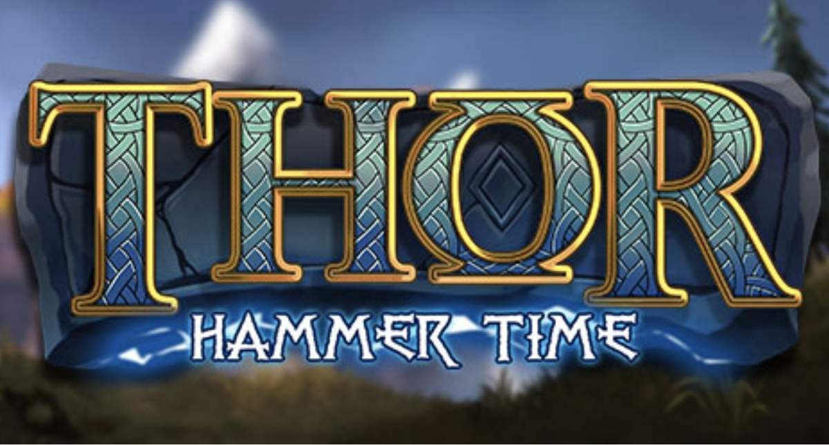 Thor Hammer Time Online Slot Logo