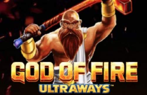God of Fire Online Slot Logo