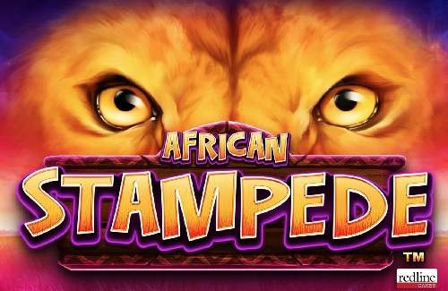 African Stampede Online Slot Logo