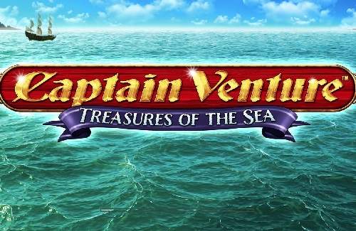 Captain Venture Treasures of the Sea Online Slot Logo