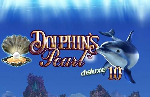 Dolphin's Pearl Deluxe 10 Online Slot Logo