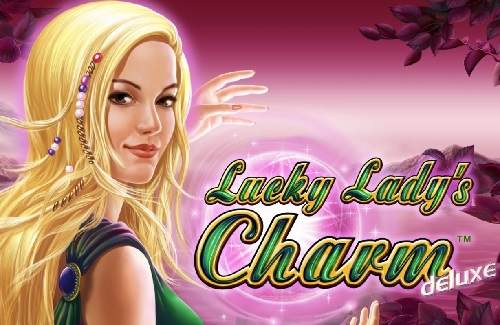 Lucky Lady's Charm Deluxe Online Slot Logo