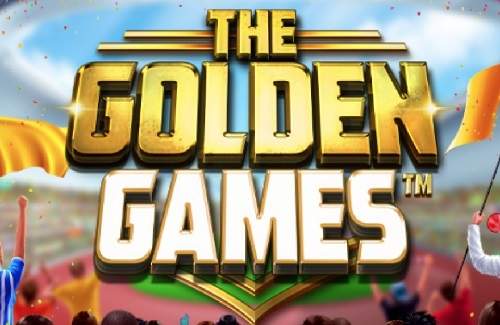 The Golden Games Online Slot Logo