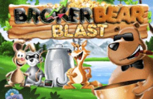 Broker Bear Blast Online Slot Logo