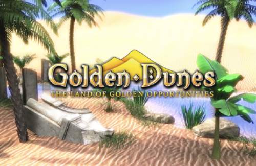 Golden Dunes Online Slot Logo