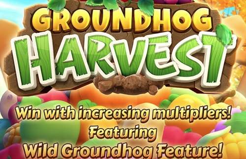 Groundhog Harvest Online Slot Logo