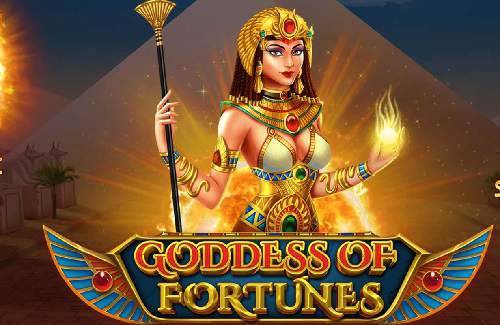 Goddess of Fortunes Online Slot Logo