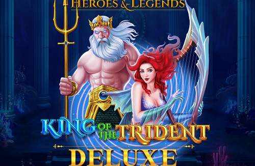 King of the Trident Deluxe Online Slot Logo
