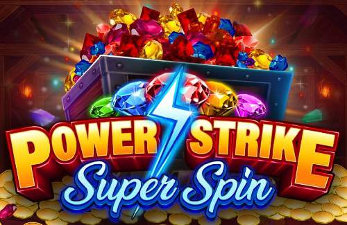 Power Strike Super Spin Online Slot Logo