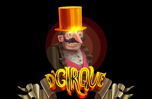 D Cirque Online Slot Logo