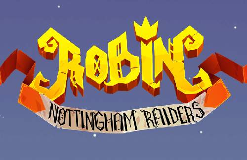 Robin Nottingham Raiders Online Slot Logo