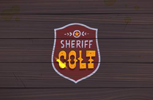 Sheriff Colt Online Slot Logo