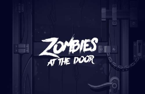 Zombies at the Door Online Slot Logo