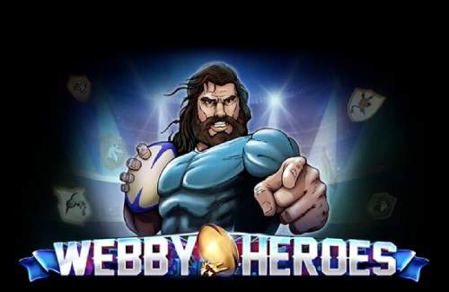 Webby Heroes Online Slot Logo